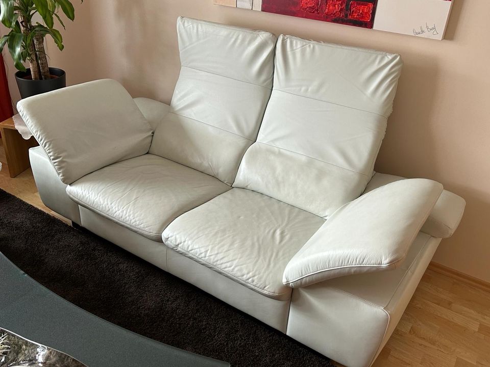 Couch, Sofa aus Leder in Affing
