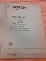 Teilekatalog Bosch 1x von 6/ 1968 1x 7 /1969 Stuttgart - Untertürkheim Vorschau