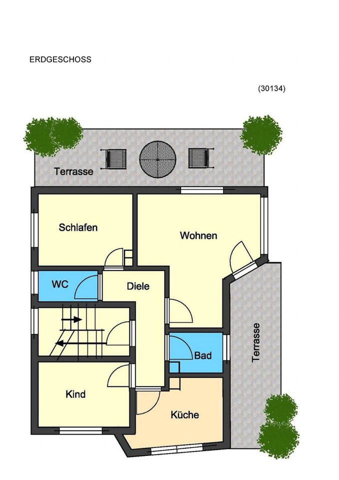 Großzügiges Zweifamilienhaus in begehrter Wohnlage von Mühltal/Nieder-Ramstadt, auf dem Lohberg in Mühltal 