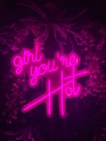 GIRL YOU‘RE HOT LED Schild NEON Dimmbar 50 X 47 NEU Aachen - Aachen-Brand Vorschau