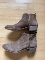 Stiefeletten, Gr. 40,5, Khaki, Leder Kiel - Mitte Vorschau