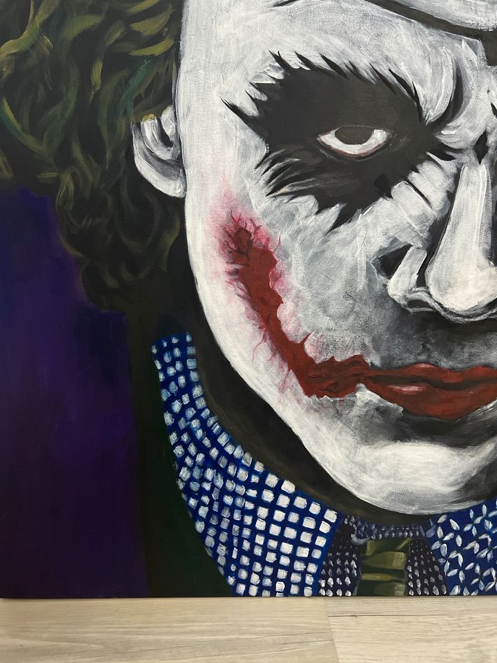 “the joker” Kunst, Bild, Acryl, Deko, Joker, Gemälde, Leinwand in Oberasbach