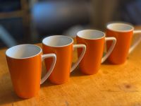 Ritzenhof & Breker Flirt 4 x Mug. große Tassen, orange und weiß Innenstadt - Köln Altstadt Vorschau