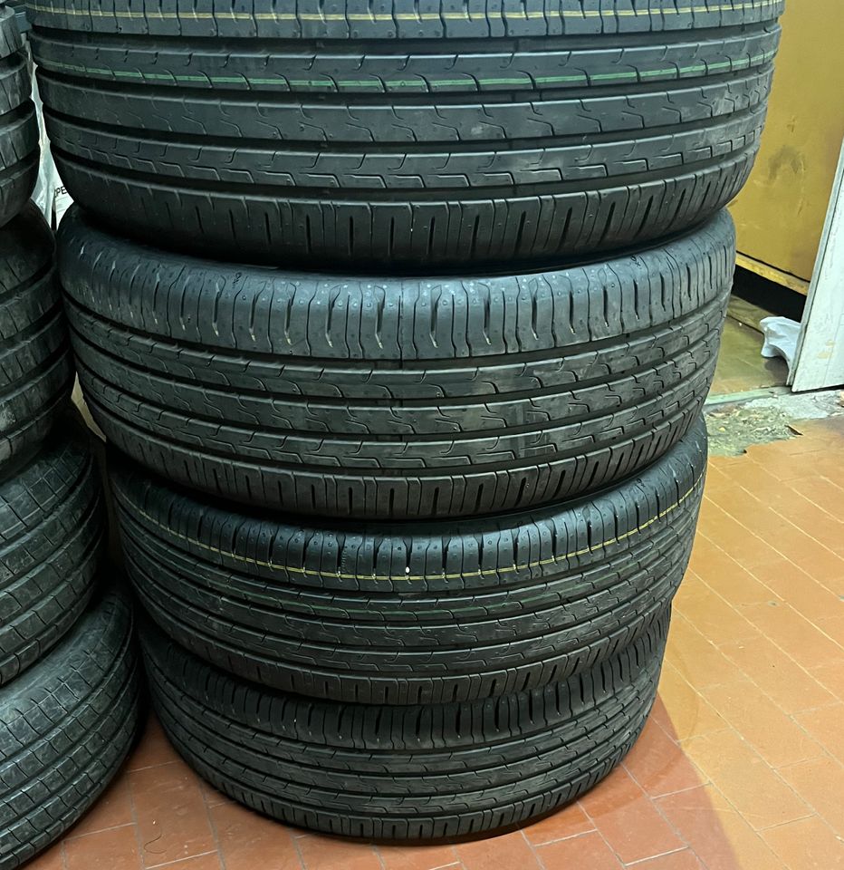 4x Sommerreifen 195/55 R16 87H Continental EcoContact 6 in Werl