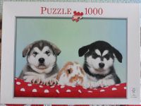 1000er Puzzle mit Hunden und Kaninchen Nordrhein-Westfalen - Marl Vorschau
