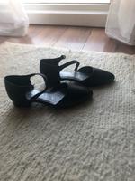 Schwarze Leder Schuhe von Tamaris Gr36 Baden-Württemberg - Meckenbeuren Vorschau