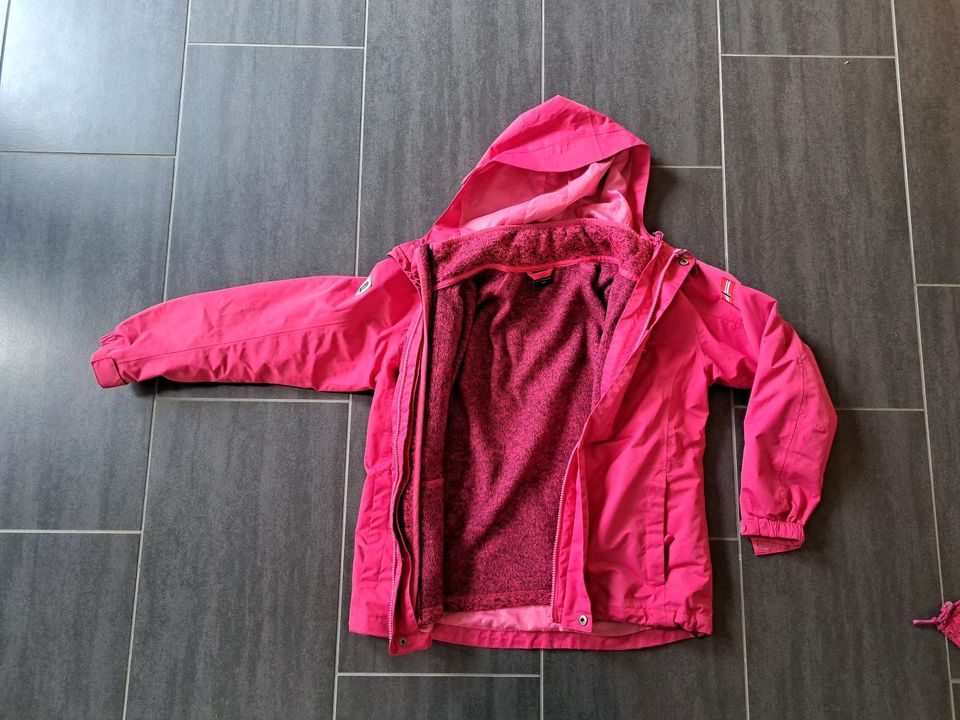 Trollkids 3in1-Funktionsjacke hibiskus - Mädchen - 152 in Zwingenberg