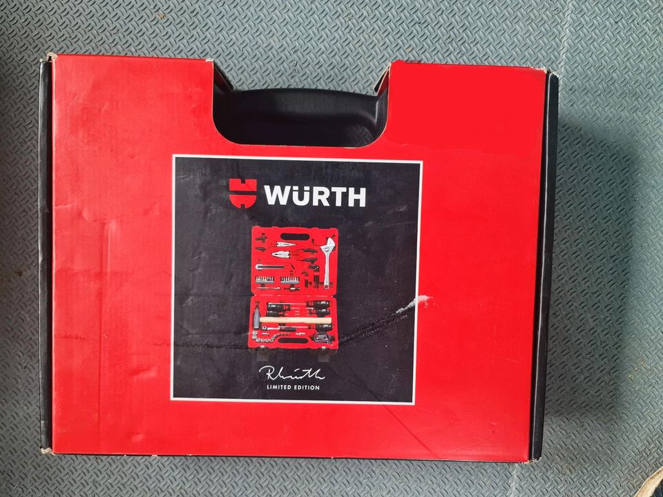 Würth Werkzeugkoffer Limited Edition 50tlg Werkzeugset Heimwerker in Bretzfeld