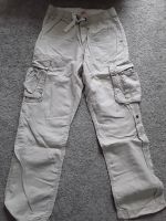 Cargohose, Leinen, H&M Gr. 146 beige Nordrhein-Westfalen - Hürth Vorschau