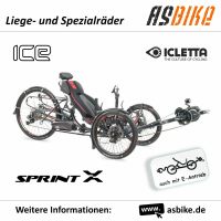 Liegerad Trike icletta ICE Sprint X / ASbike Baden-Württemberg - Rheinau Vorschau