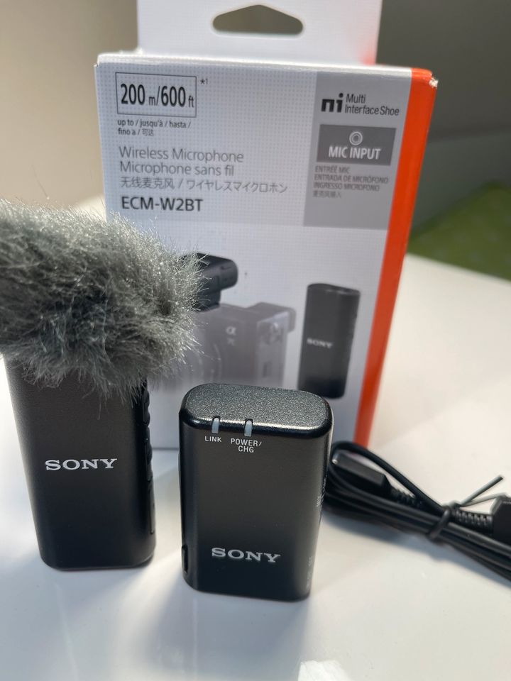 Sony ECM W2BT kabellos Wireless microphone in München