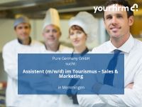 Assistent (m/w/d) im Tourismus – Sales & Marketing | Memmingen Bayern - Memmingen Vorschau