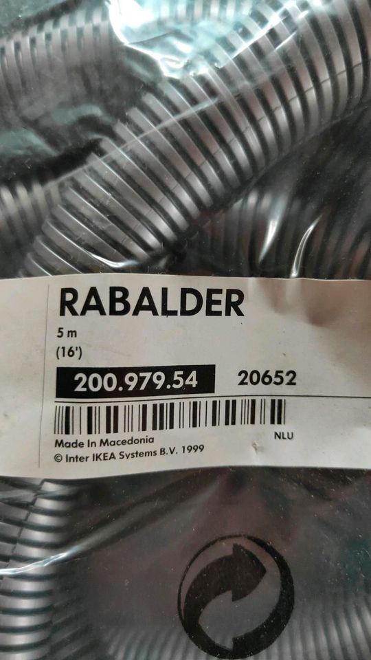 Rabalder Ikea 200.979.54 Kabelsammler Kabelkanal Grau Neu OVP in Dillingen (Saar)