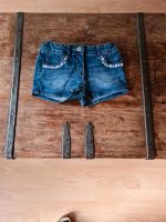 Kurze Hose Gr. 116 alive dunkelblau Hot Pants Shorts Nordrhein-Westfalen - Langenfeld Vorschau