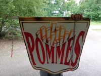 Pommes Fahne, 60 cm x 60 cm Nordrhein-Westfalen - Leverkusen Vorschau