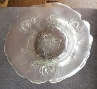 Glasschale Glasschüssel rund groß Rosen Dekoschale Glas Hessen - Bad Camberg Vorschau