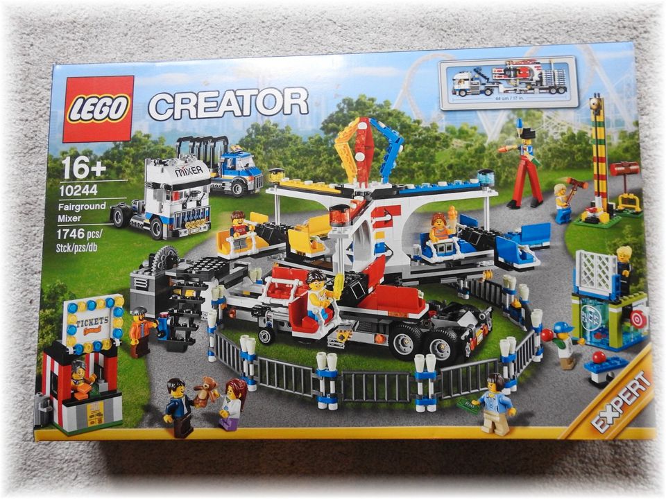 LEGO Jahrmarkt Fahrgeschäft 10244, Creator Expert in Bad Breisig 