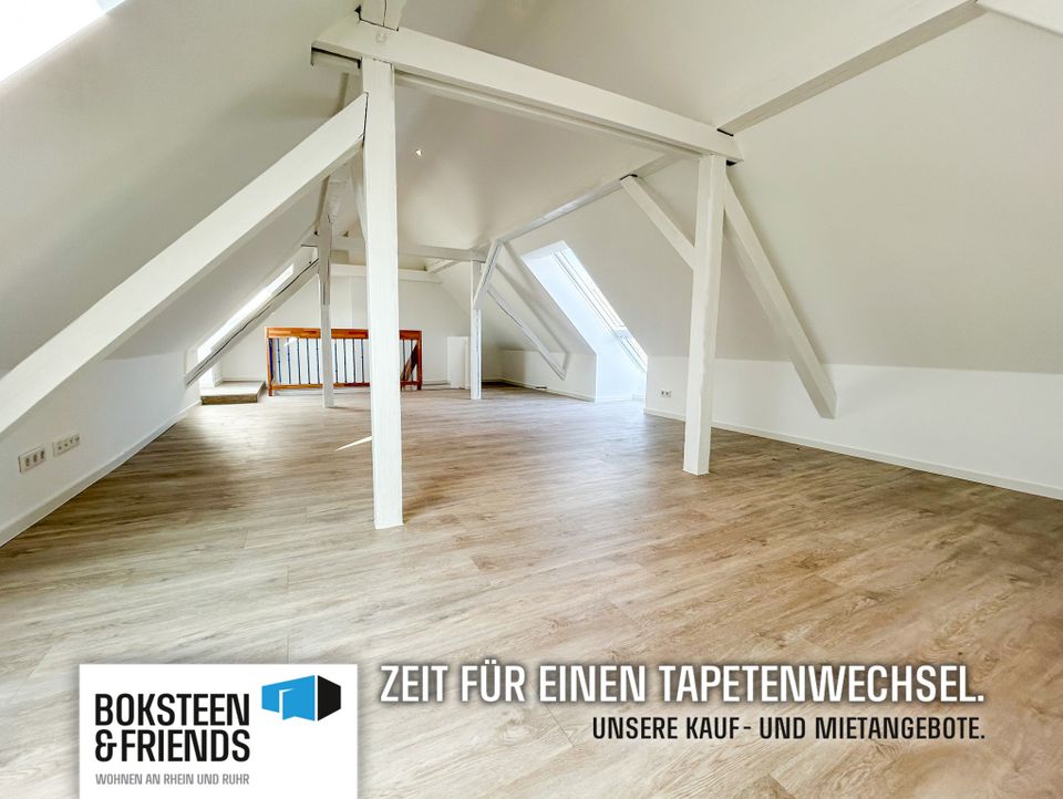 Modernes Wohnen im Herzen von Rüttenscheid I Vollständig sanierte Maisonette-Wohnung in Essen