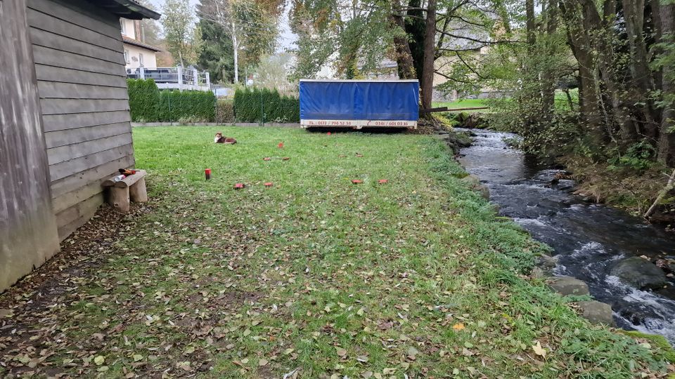 Planenaufbau, Getränkeaufbau, Unterstand, Lagerfläche MAN 7.150 in Hergenroth