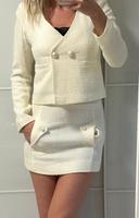 Asos zwei Teiler Kostüm Rock Blazer boucle meshki ohpolly Hessen - Fulda Vorschau