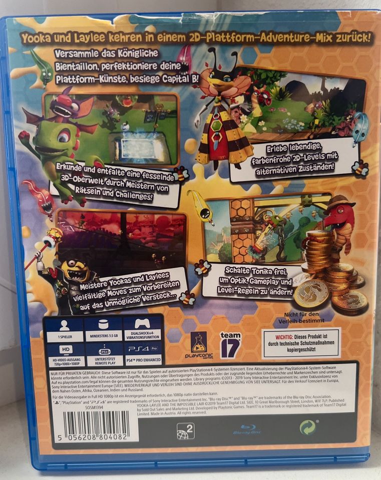 PS4 Spiele Little Big Planet 3 / Yooka Laylee in Berlin