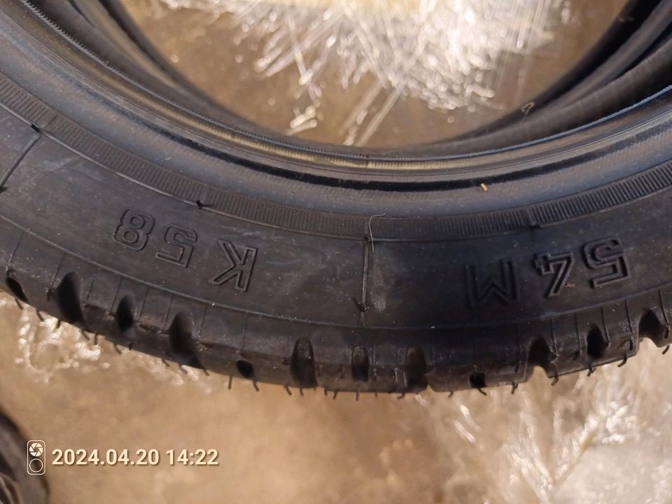2 Stück Roller Reifen neuwertig Heidenau  90/90 - 12 K58 54 M in Dresden