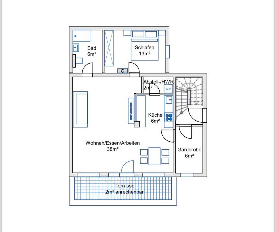 Erstbezug! Erdgeschosswohnung mit Terrasse, EBK + Stellplatz in Peine