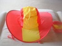 leichter Fußball Fanhut Hut Sommerhut Flagge Spanien gelb rot neu Niedersachsen - Lilienthal Vorschau