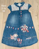 Next Kleid 2-3y 98 Jeans Applikation Baden-Württemberg - Pforzheim Vorschau