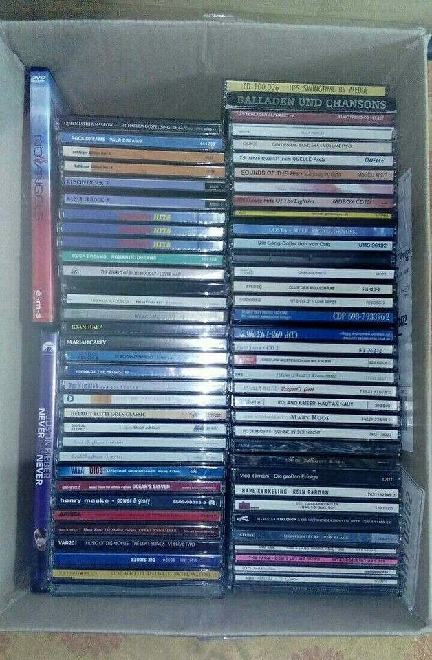 70+ CDs Schlager Klassik Volksmusik Rock Swing Gospel Soundtr. in Bochum