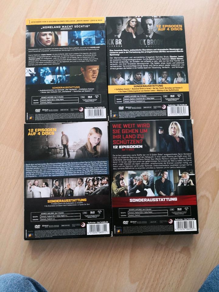 Homeland DVD Staffel 1-4 in Steinenbronn