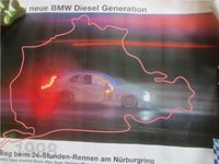 BMW Motorsport Poster 320d E46 +Bovensiepen ca.59x83cm Format Nordrhein-Westfalen - Minden Vorschau