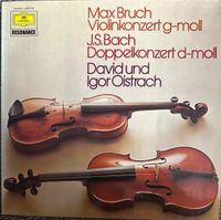 Vinyl Max Bruch Violinkonzert J.S.Bach Doppelkonzert Oistrich Thüringen - Nordhausen Vorschau