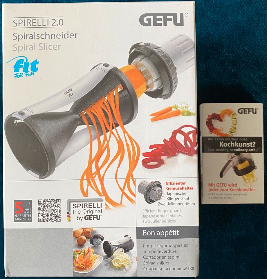 GEFU Spiralschneider SPIRELLI 2.0 neuwertig in München - Pasing-Obermenzing  | Haushaltskleingeräte gebraucht kaufen | eBay Kleinanzeigen ist jetzt  Kleinanzeigen