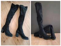 ONLY Overknees Plateau Stiefel Velour Gr. 39 NEU schwarz Bayern - Neubeuern Vorschau