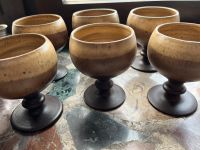 Keramik Trinkbecher braun beige cappuccino-braun Niedersachsen - Bohmte Vorschau