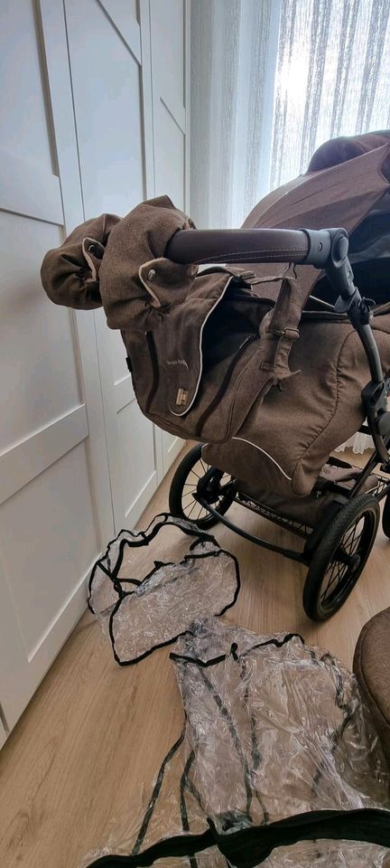 Knorr Baby Kombi-Kinderwagen Classico inkl. Babywanne & Sportsitz in Filderstadt