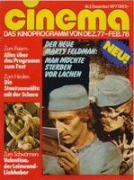 Cinema : 1977 Nr 1 : Martty Feldmann Baden-Württemberg - Weil am Rhein Vorschau