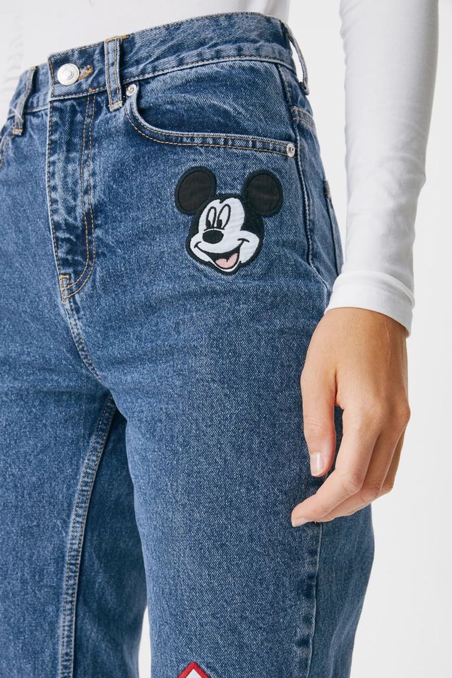 Mickey ~ Micky ~ Mom Jeans ~~ Disney ~ Größe 40 in Cloppenburg