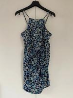 Kleid schulterfrei Sommer Blumen blau luftig primark 38 Schleswig-Holstein - Rohlstorf  Vorschau