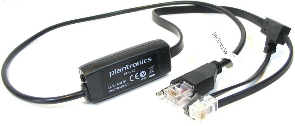 Plantronics APC-42 EHS-Modul Adapter Kabel für Cisco IP-Telefone in Biebesheim