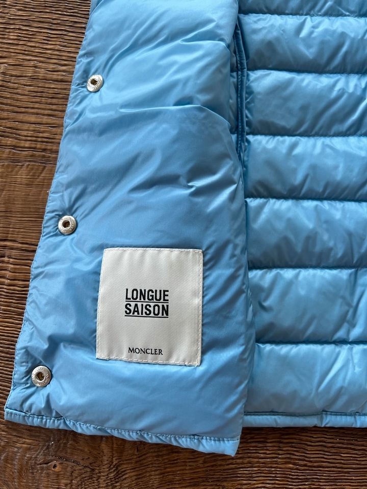 Moncler Daunenweste hellblau NP € 289 Gr. 10A wie neu in München