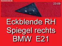 ❌ Blende Spiegel rechts BMW 316 320 323i ab 08-1979 1874962 Bayern - Bernhardswald Vorschau