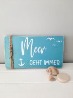 Schild Holzschild Meer Plott Geschenk Nordsee Deko Eimsbüttel - Hamburg Schnelsen Vorschau