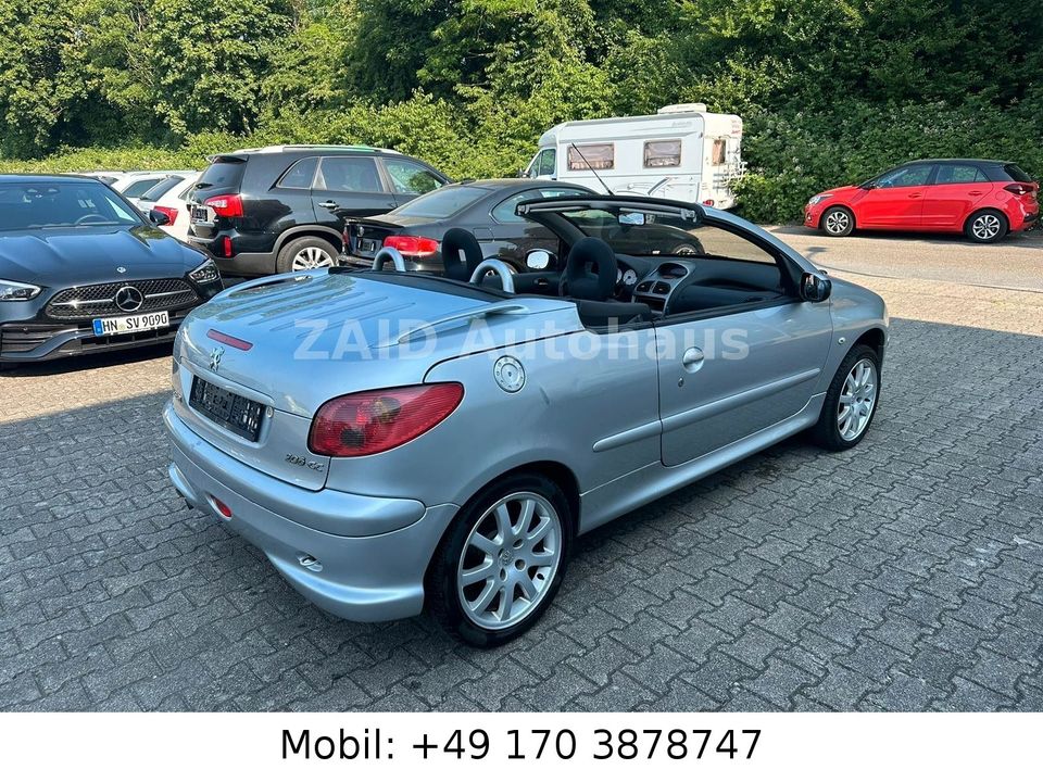 Peugeot 206 Cabriolet CC Quiksilver 1,6L in Wiesloch