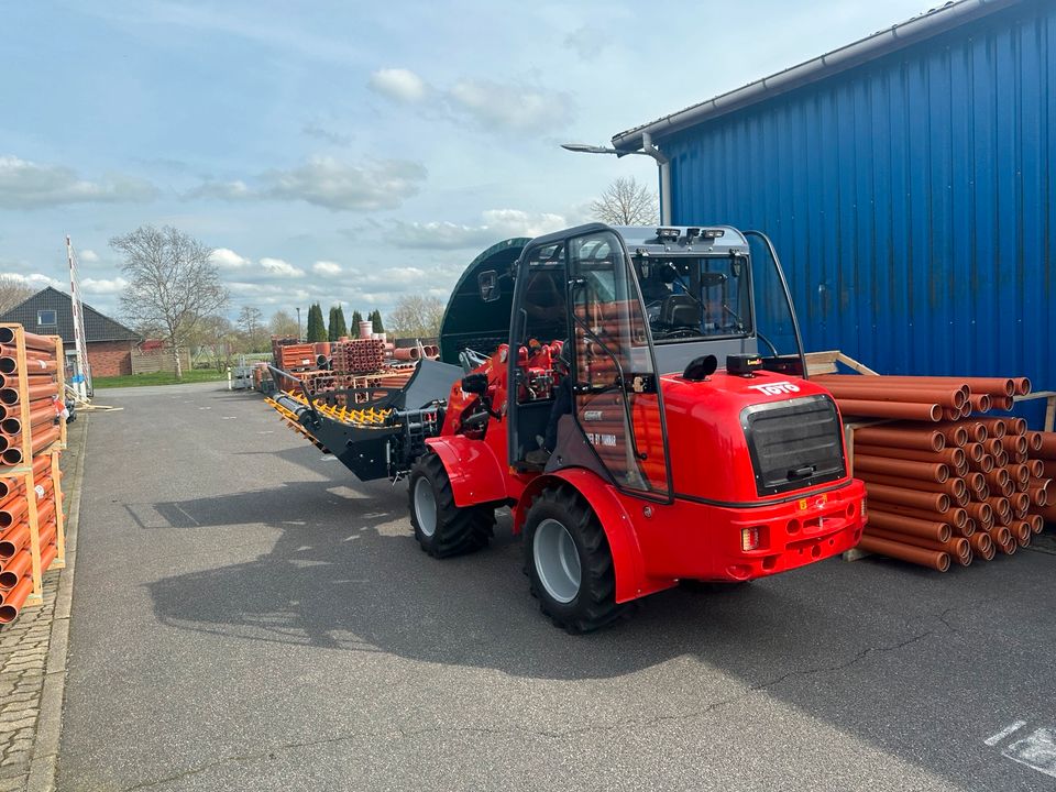 Toyo 851 Yanmar Diesel Radlader Hoflader in Meggerdorf