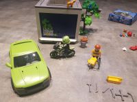 Playmobil Garage 4318 Sportwagen 6572 Motorrad 70204 OVP Sachsen - Zschorlau Vorschau