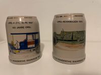 Bierkrug Opel - Wandertag Raunheim 1987 + 1989 Rheinland-Pfalz - Wöllstein Vorschau