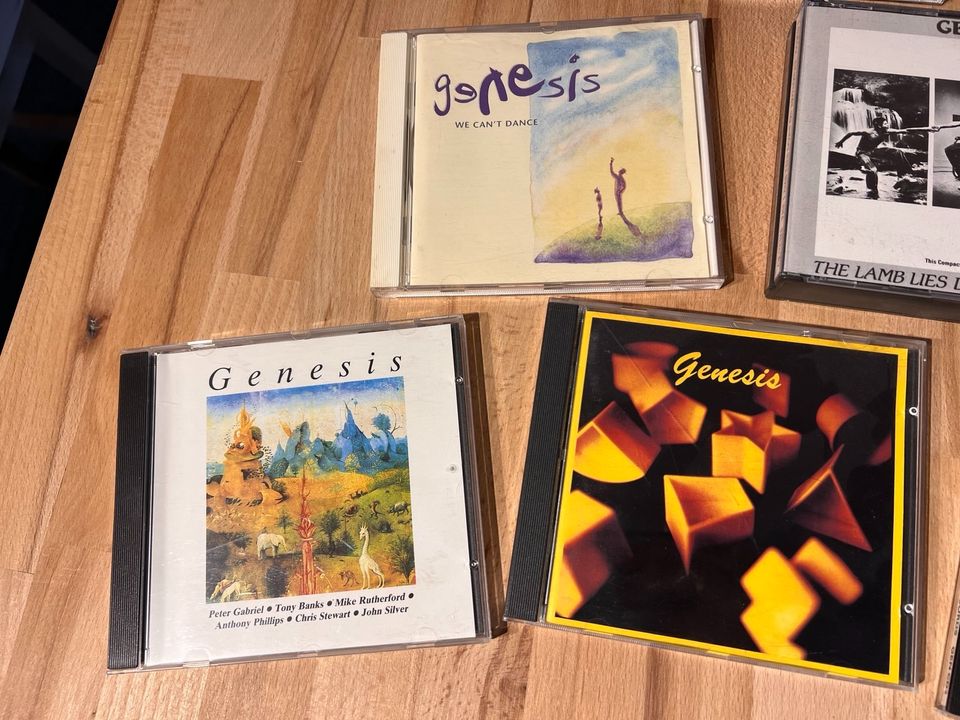 Genesis und Peter Gabriel - 6 CDs | Sammlung in Rohr Mittelfr.