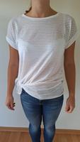 Stylisches G-Star Shirt mit Knoten in weiß, Größe XS Bayern - Lichtenfels Vorschau